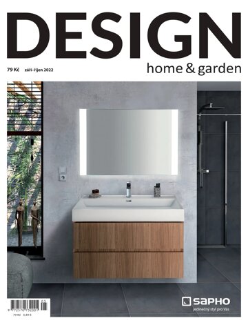 Obálka e-magazínu DESIGN home & garden 9-10/2022