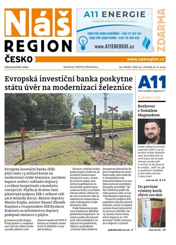 Obálka e-magazínu Náš Region - Česko 25/2024