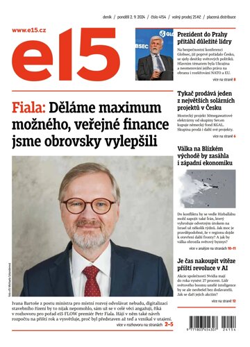 Obálka e-magazínu E15 2.9.2024