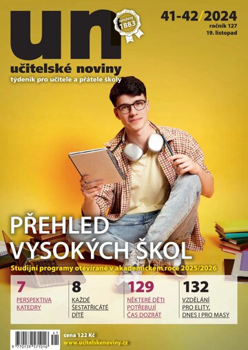 Obálka e-magazínu Učitelské noviny 41-42/2024