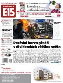 Obálka e-magazínu E15 19.2.02014