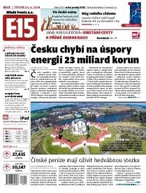 Obálka e-magazínu E15 26.6.2014