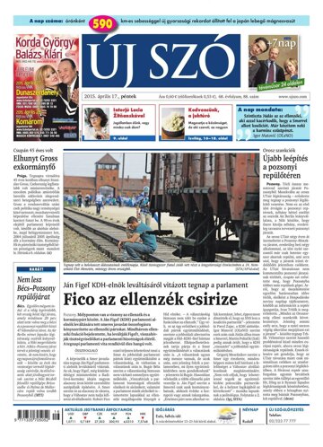 Obálka e-magazínu Új Szó 17.4.2015