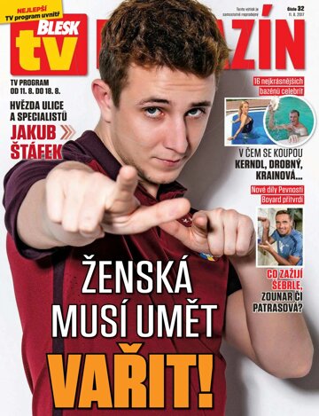 Obálka e-magazínu Blesk Tv magazín - 11.8.2017