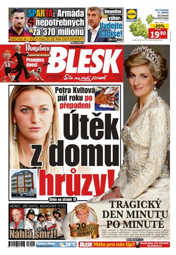 Obálka e-magazínu Blesk 31.8.2017