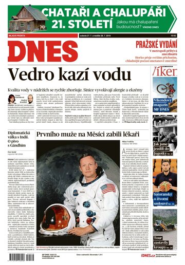 Obálka e-magazínu MF Dnes 27.7.2019