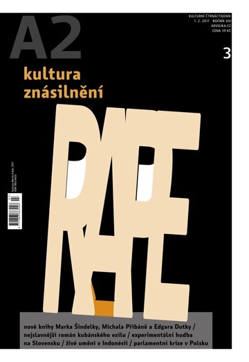 Obálka e-magazínu A2 kulturní čtrnáctideník 3/2017