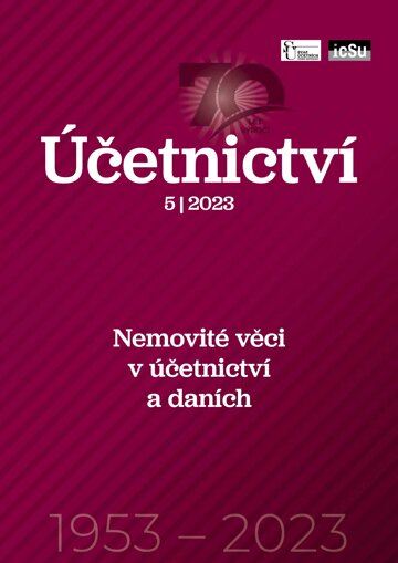 Obálka e-magazínu Účetnictví 5/2023