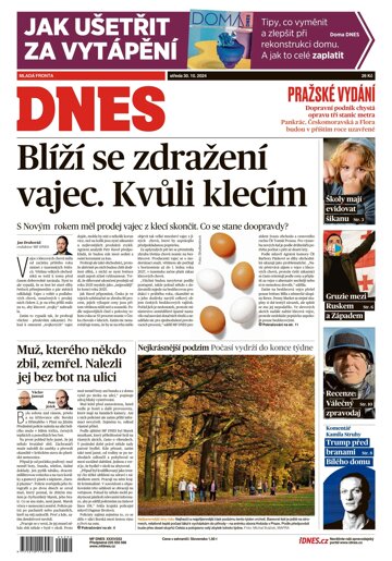 Obálka e-magazínu MF Dnes 30.10.2024