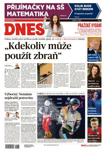 Obálka e-magazínu MF Dnes 21.3.2025