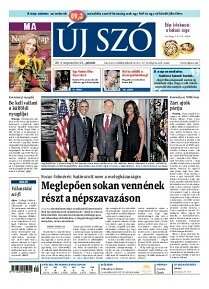 Obálka e-magazínu Új Szó 26.9.2014