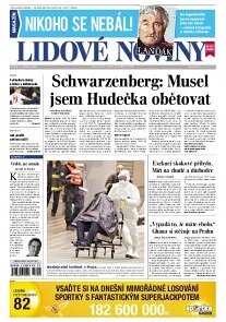 Obálka e-magazínu Lidové noviny 17.10.2014