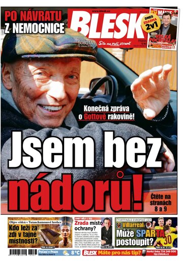 Obálka e-magazínu Blesk 19.3.2016