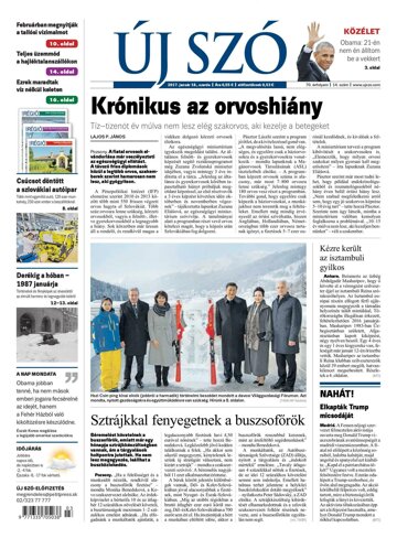 Obálka e-magazínu Új Szó 18.1.2017