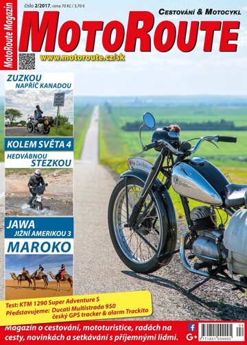 Obálka e-magazínu MotoRoute Magazín 2/2017