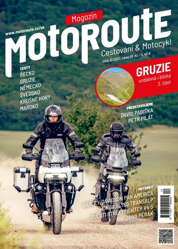 Obálka e-magazínu MotoRoute Magazín 6/2023