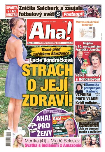 Obálka e-magazínu AHA! 20.9.2024