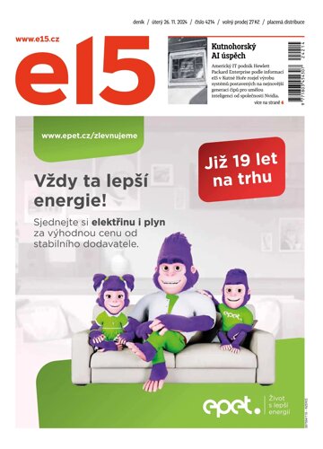 Obálka e-magazínu E15 26.11.2024