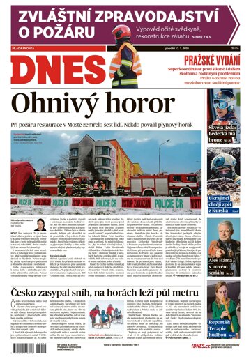 Obálka e-magazínu MF Dnes 13.1.2025