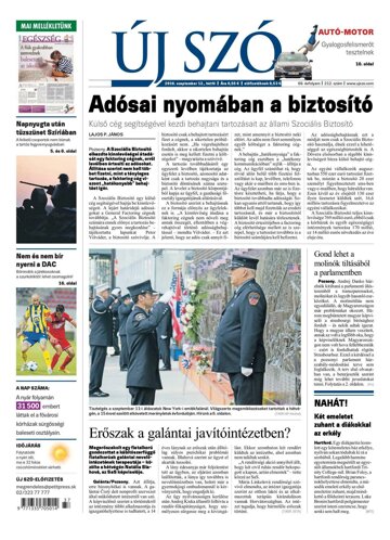 Obálka e-magazínu Új Szó 12.9.2016