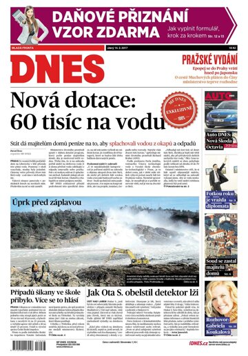 Obálka e-magazínu MF Dnes 14.2.2017