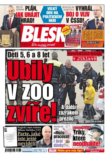 Obálka e-magazínu Blesk 11.3.2017