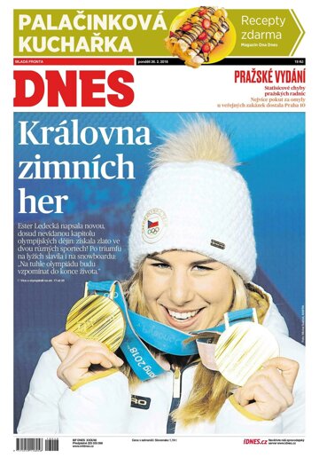 Obálka e-magazínu MF Dnes 26.2.2018