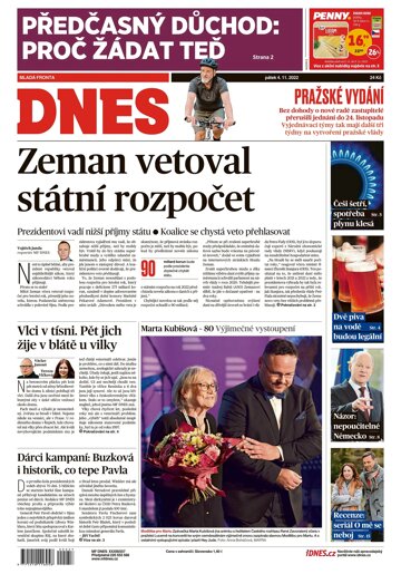 Obálka e-magazínu MF Dnes 4.11.2022