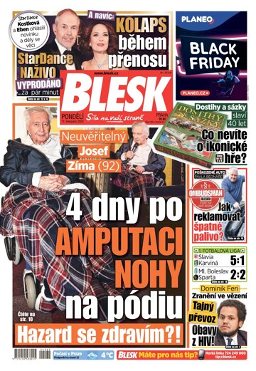 Obálka e-magazínu Blesk 11.11.2024