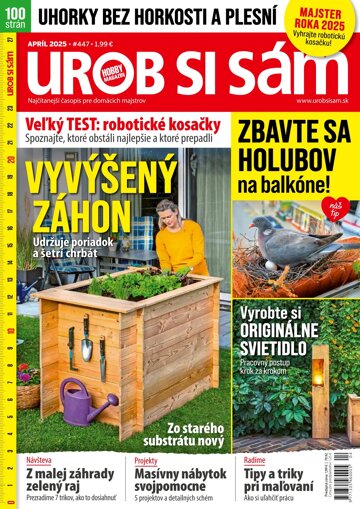 Obálka e-magazínu Urob si sám 4/2025