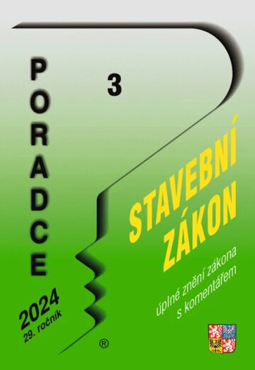 Obálka knihy Poradce č. 3 / 2024 - Stavební zákon s komentářem