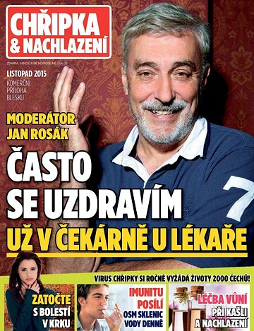 Obálka e-magazínu Příloha Blesk Chřipka a nachlazení - 11.11.2015