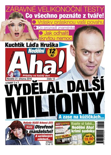 Obálka e-magazínu AHA! 27.3.2016