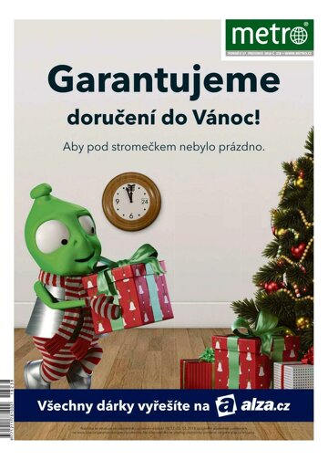 Obálka e-magazínu deník METRO 17.12.2018