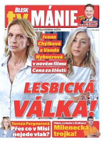 Obálka e-magazínu Blesk Tv manie 2.11.2019