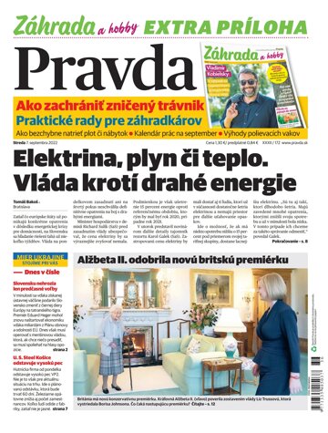 Obálka e-magazínu Pravda 07. 09. 2022