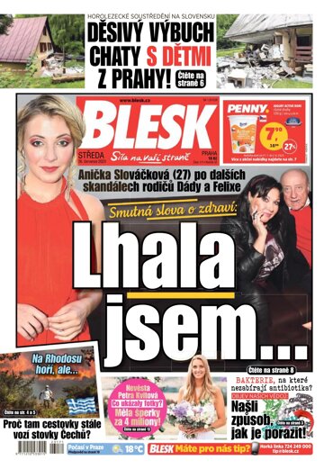 Obálka e-magazínu Blesk 26.7.2023