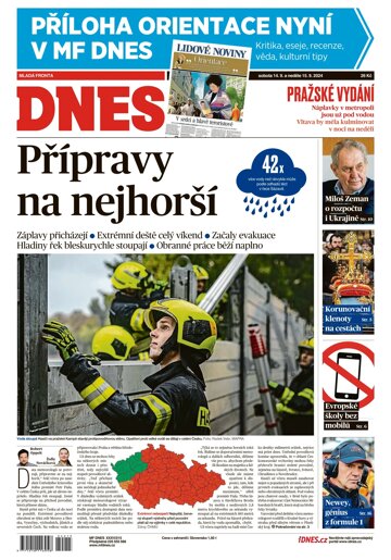 Obálka e-magazínu MF Dnes 14.9.2024