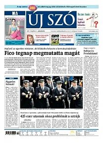 Obálka e-magazínu Új Szó 3.4.2014