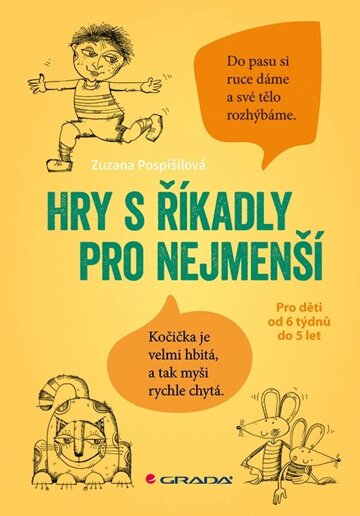 Obálka knihy Hry s říkadly pro nejmenší