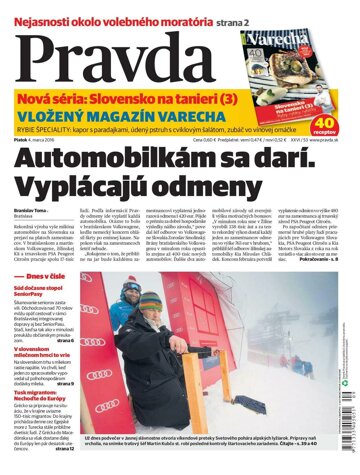 Obálka e-magazínu Pravda 4.3.2016