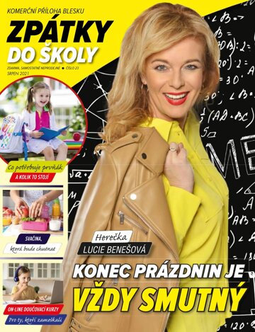 Obálka e-magazínu Příloha Blesk Zpátky do školy 23/2021 - 18.8.2021