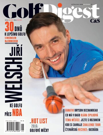 Obálka e-magazínu Golf Digest C&S 5/2016