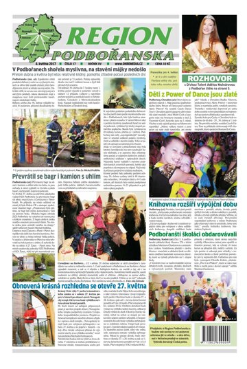 Obálka e-magazínu Region Podbořanska 17/2017