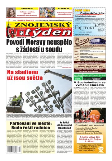 Obálka e-magazínu Znojemský týden 17 / 2015