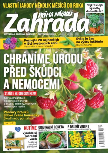 Obálka e-magazínu Zahrada prima nápadů 4/2024