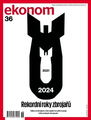 Obálka e-magazínu Ekonom 36 - 5.9.2024