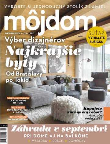 Obálka e-magazínu Môj dom 9/2024