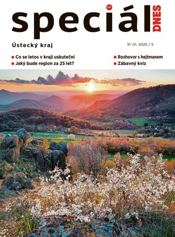 Obálka e-magazínu Magazín DNES SPECIÁL Severní Čechy - 31.1.2025