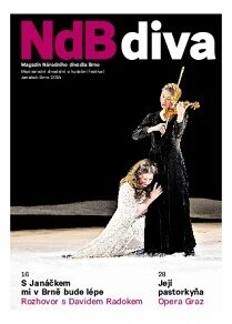 Obálka e-magazínu Mimořádné přílohy LN Brno extra NdB diva - 8.11.2014